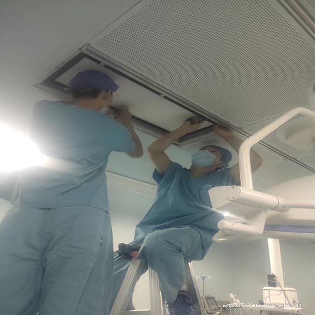 某三甲醫院手術室高效過濾器更換